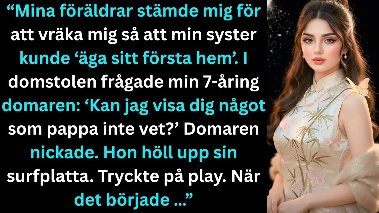 Returadressen löd Morrison och Fisher, advokater. Mina händer skakade när jag läste den första raden: Meddelande om vräkning. Emma satt vid köksbordet och åt flingor, chokladmjölken droppade från...