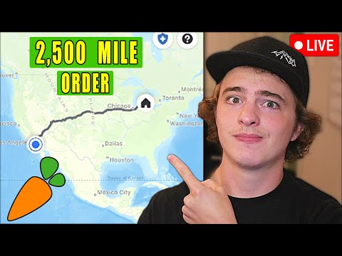 2,500 Mile Instacart Order?!