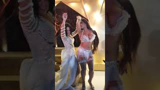 Bride belly dancing in Cairo wedding with Najla Ferreira رقص عروس تحفه مع نجلاء فريرا #shorts