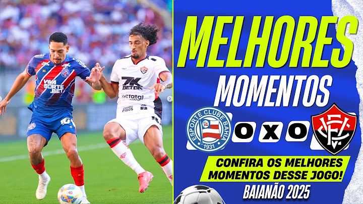 Bahia 0 x 0 Vitória | Melhores Momentos | Baianão 2025