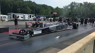 LARRY DIXON TOP FUEL EXPERIENCE WITH CO PILOT DAN ANDERSON  131 Dragway August 6th 2021  MPH 216