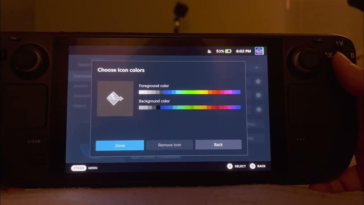 Steam Deck configuring a virtual menu for PCSX2 hotkeys YouTube