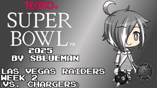 Tecmo Super Bowl 2025 (NES)(SBlueman) - Las Vegas Raiders - Week 2