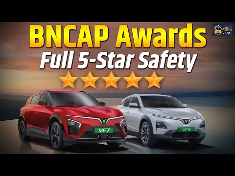 VinFast VF6 & VF7 Score 5-Star Safety Rating at BNCAP | G3