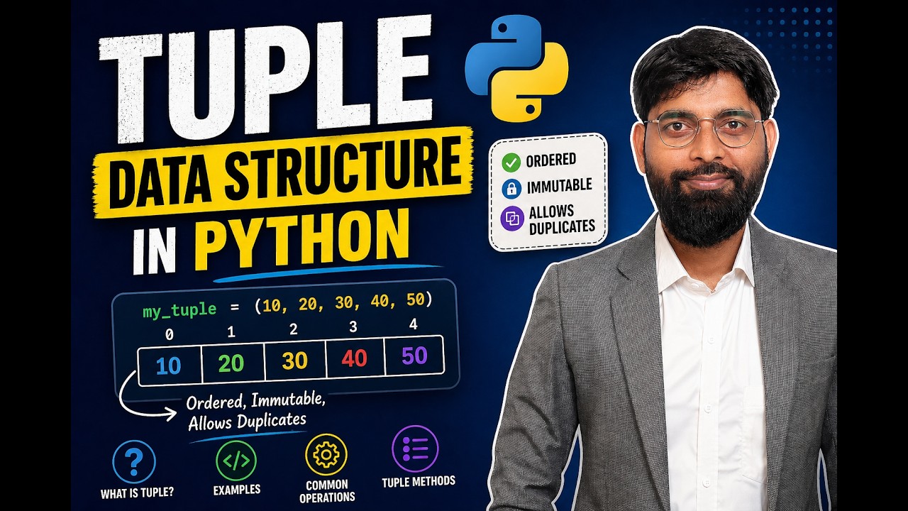 Master Tuples in Python | Tuple Data Structure Tutorial - YouTube