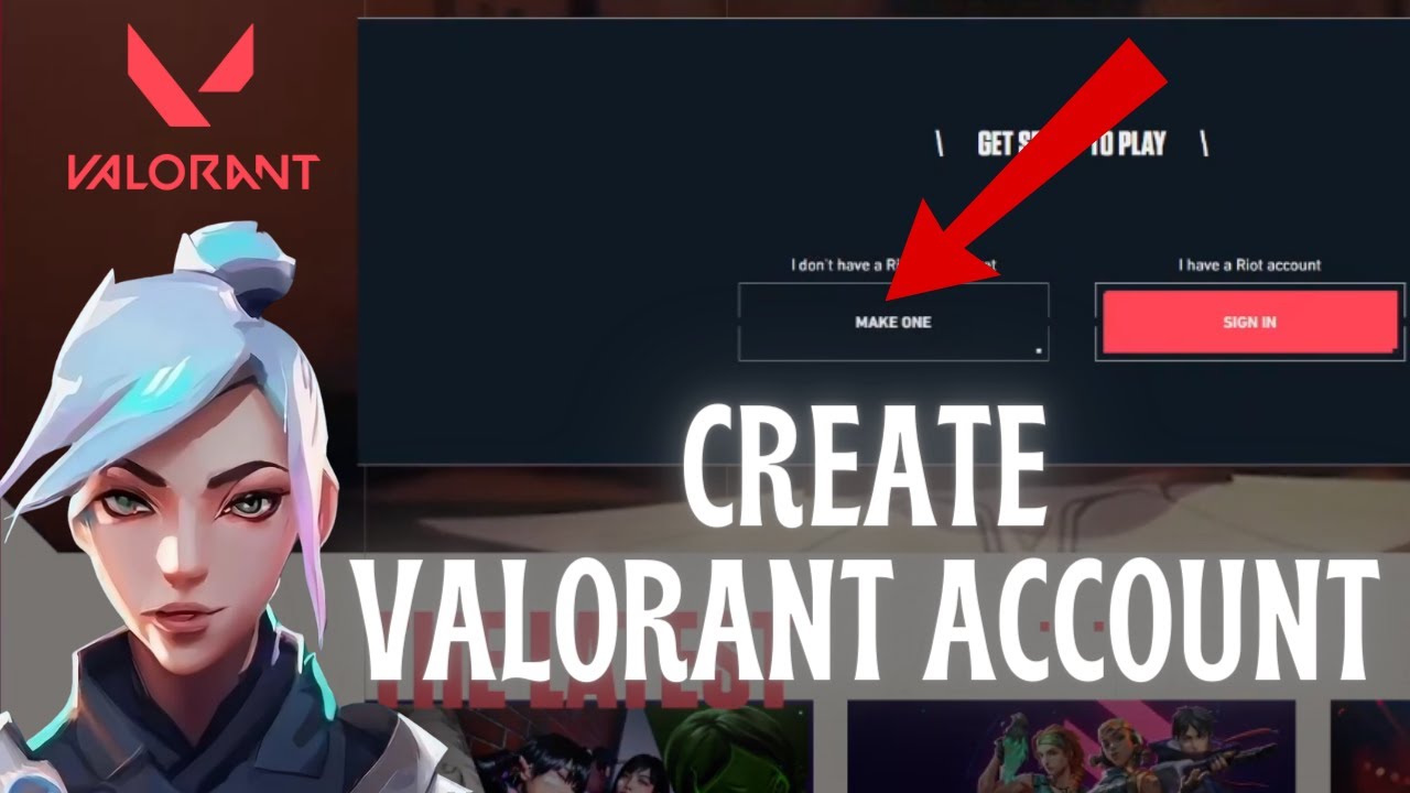 How to Create Valorant Account 2024 (EASY!) Valorant Sign Up YouTube