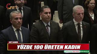 Yüzde 100 Üreten Kadin