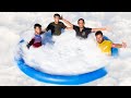 We Put 100 Kg Dry Ice In Pool - Our Pool Starts Boiling