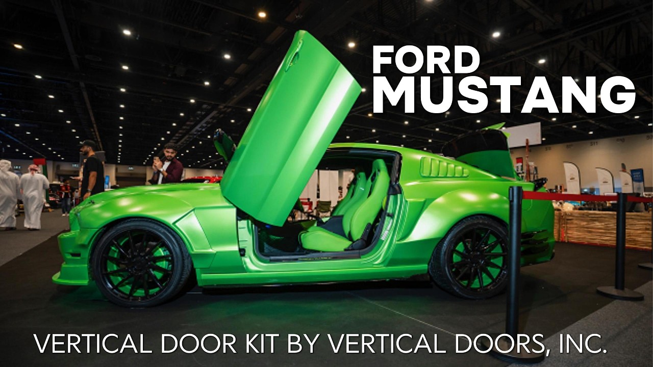 Check out @dilbarvibes GREENWOLF Ford Mustang from the Dubai, UAE