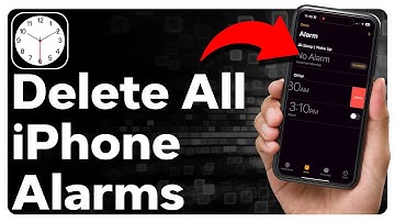 How To Delete All Alarms On iPhone