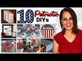 ⭐Absolute TOP 10 Best Patriotic DIY Decor Ideas On a Budget!