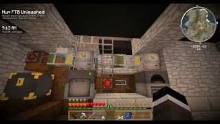 Ore Processor with Fancy Hoppers - Num FTB Unleashed #17