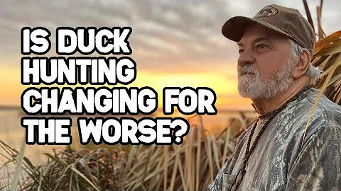 Duck Hunting is changing FAST | 80 year old hunter...