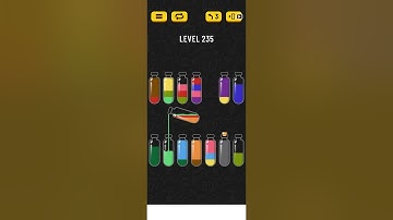 soda sort puzzle level (235)