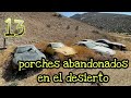 13 porches abandonados en el desierto - vehículos abandonados