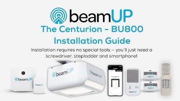 beamUP - The Centurion - Smart Garage Door Opener & Smart Controller - Installation Video (BU800)