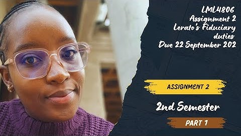 LML4806 ASSIGNMENT 2○|LERATO