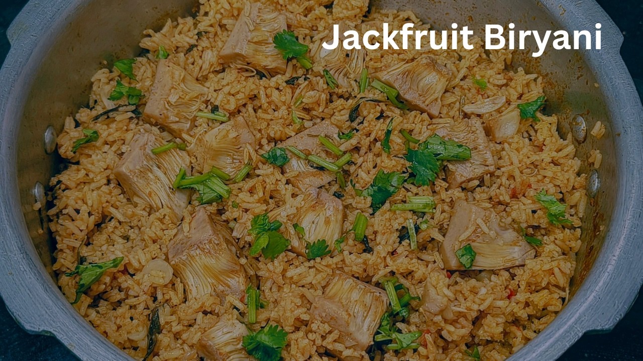 Jackfruit Biryani / Palakai Biryani Recipe / Veg Biryani