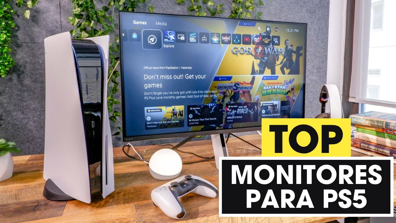 🔥 Los 7 MEJORES Monitores Para PS5 4K 120 FPS de 2024 | Mejor Monitor ...