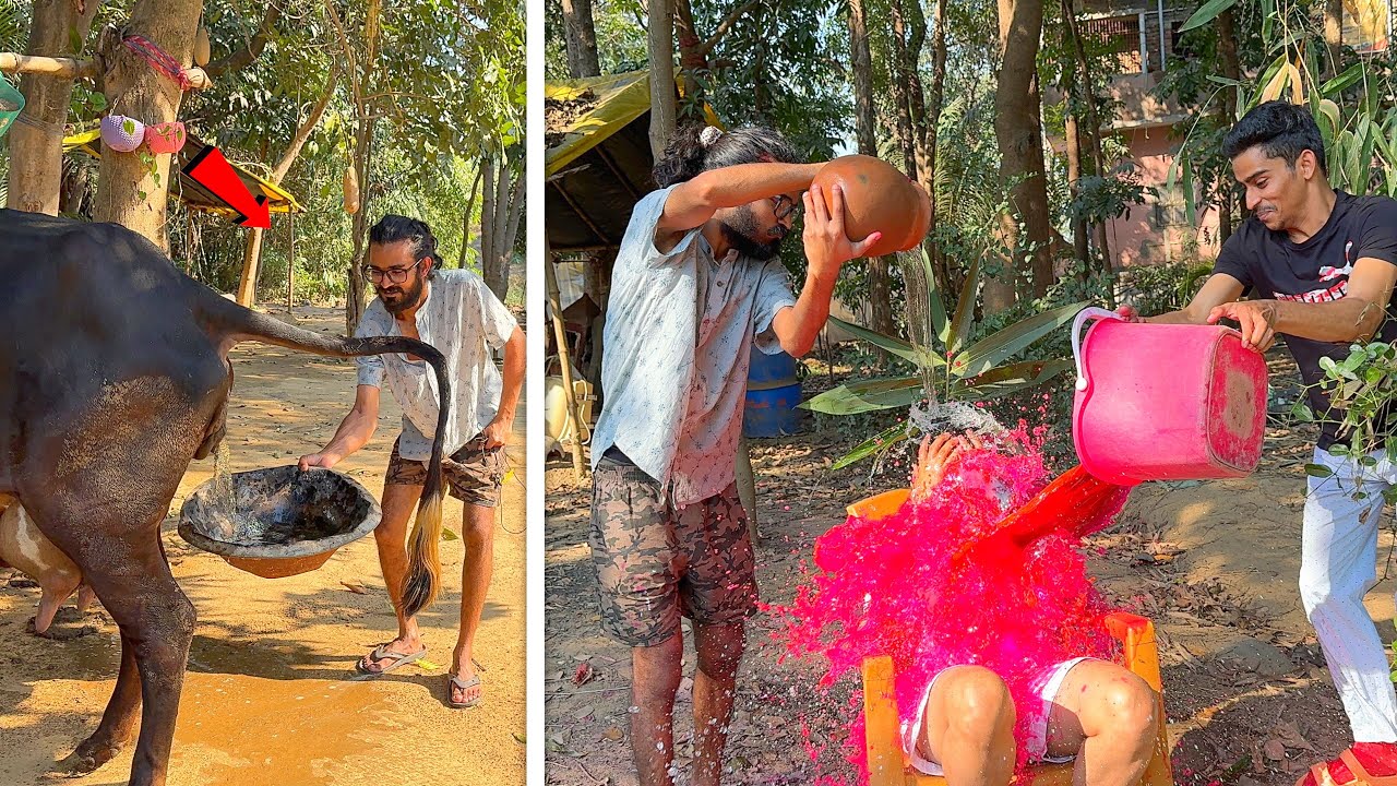 Gau mootra se khel liya holi 😱 | अभी तक का सबसे ज़बर्दस्त 😂 EP - 7