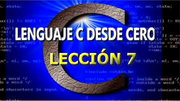 CURSO COMPLETO DE LENGUAJE C - Lección 7 (FUNCIONES)