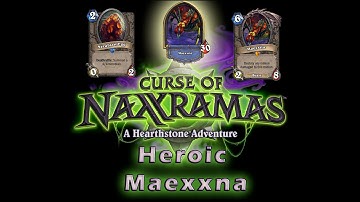 How to beat Heroic Maexxna incl. Decklist | Hearthstone | Curse of Naxxramas