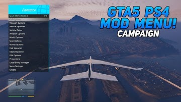 FLYING MODDED PLANES IN GTA5! (PS4 MODDING CAMPAIGN)