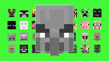 VINDICATOR VS ALL MOBS | MINECRAFT