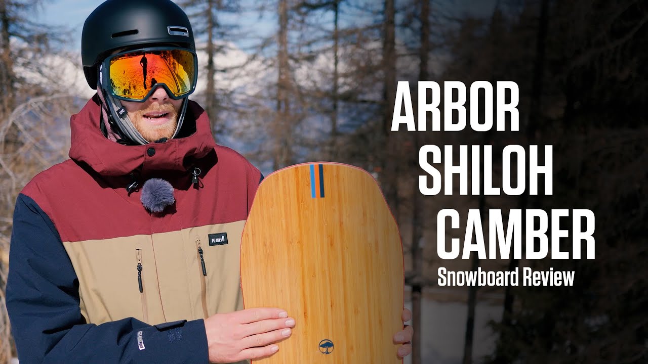 Arbor Shilow Camber 2020 Snow+Rock Snowboard Review - YouTube
