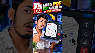 Edit Any PDF for FREE! 🤯 | Best PDF #PDFEditor #PDFEditing #FreePDFEditor #TechTips