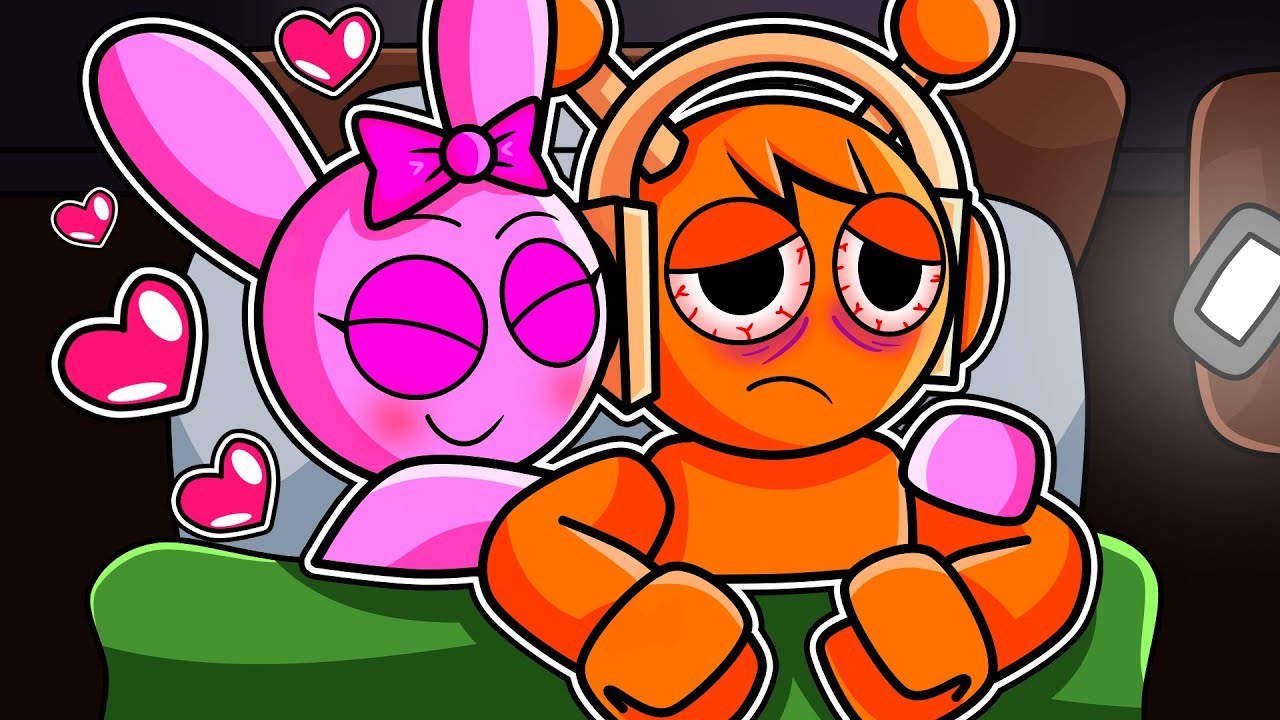 ¡OREN y PINKI NO PUEDEN DORMIR en ROBLOX! 😭😰 INCREDIBOX SPRUNKI