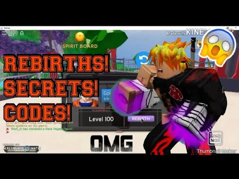 ANIME BATTLE SIMULATOR CODES AND SECRETS!! Are rebirths worth it? Where