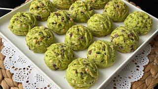 💚 Fistik Güzeli̇ Tari̇fi̇ Geldiiii👌Di̇ğer Kurabiye Tariflerini Unutun✋🏻