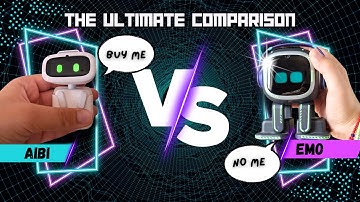 EMO VS AIBI | Who is better?(Robot comparison)