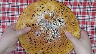 House bread recipe /خبز الدار بالسميد والفرينة بلا حليب وبلا بيض