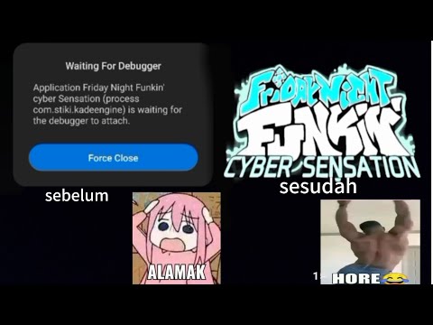 cara atasi waiting for debugger saat buka,aplikasi
