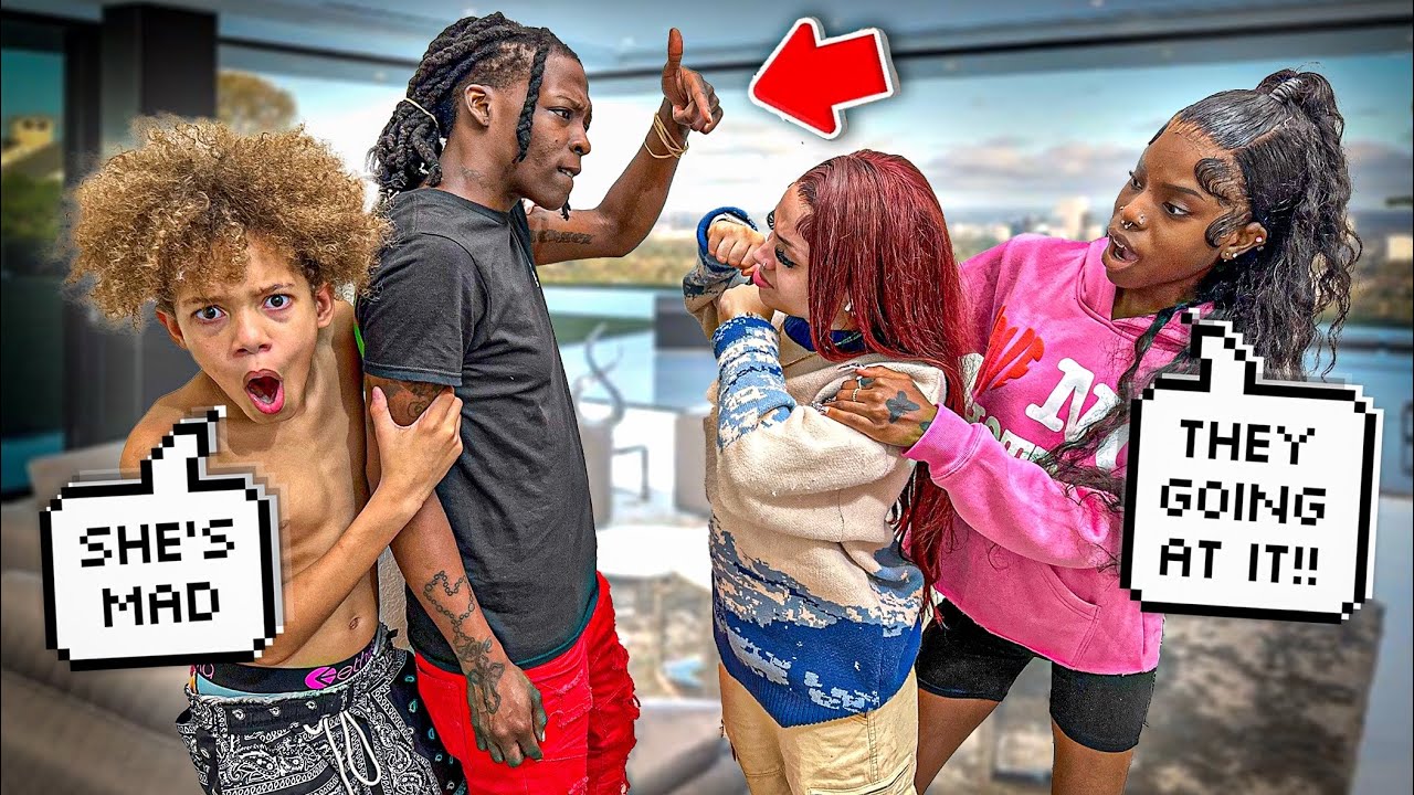 MYA'S AUNT CHECKS NETTE FOR GIVING MYA A BLACK EYE & NETTE CRASHES OUT