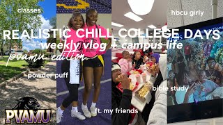 Realistic Chill College Days In My Life Campus Life, Cl, Powder Puff, Bible Study, Etc Pvamu