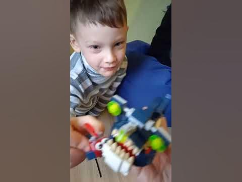 Глубоководный батискаф лего, рыба удильщик лего - YouTube
