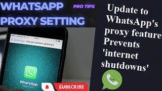 Whatsapp proxy setting 2023 new update of whatsapp|whatsapp|use proxy whatsapp| screenshot 3