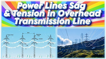 Why Power Lines Sag | Sag & Tension in OHL | Sag Affecting Factors on OHL | Sag Question Answer MCQs