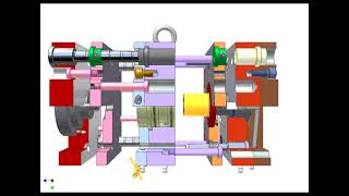 Injection mold simulation