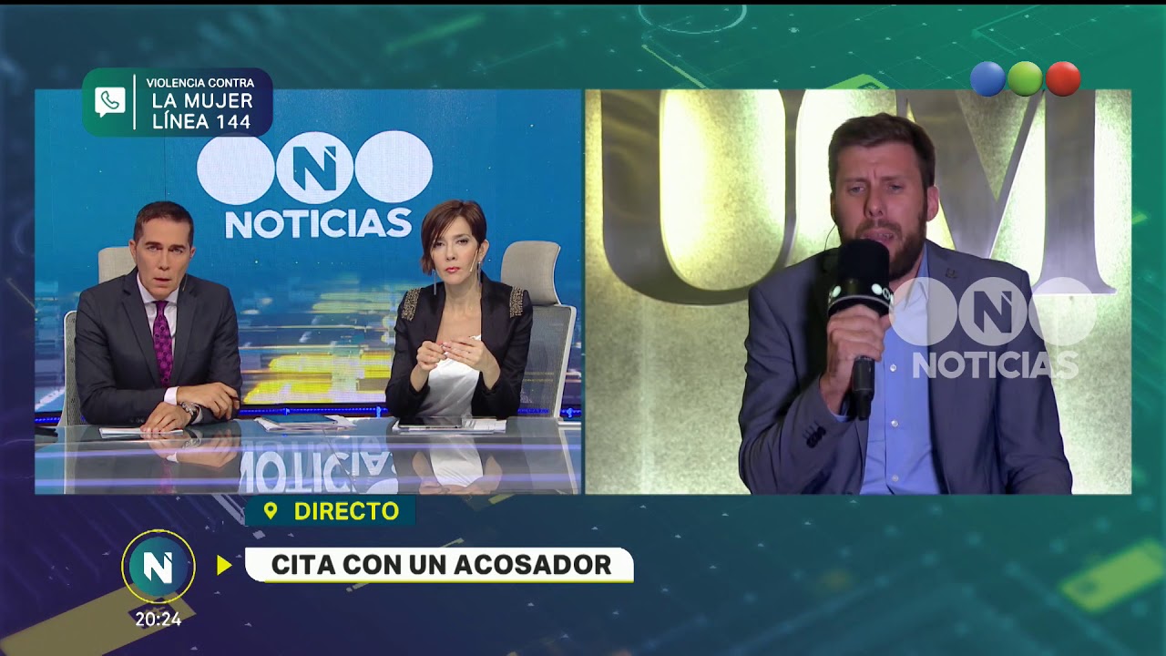 Cita con un acosador - Telefe Noticias buenos aires palermo