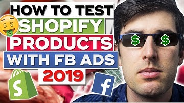 [STEP-BY-STEP] How To Test Shopify Products Using Facebook Ads 2019 | Facebook Ads (2019)