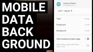 How to Stop an Android Application from Using Mobile Data in the Background