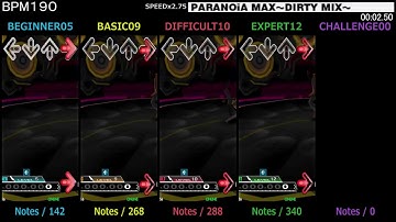 DDR / PARANOiA MAX～DIRTY MIX～ - SINGLE (DanceDanceRevolution 2ndMIX)