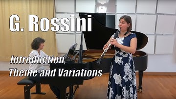 Gioacchino Rossini - Introduction, Theme and Variations