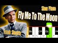 Learn frank sinatras fly me to the moon on piano with this easy and slow tutorial