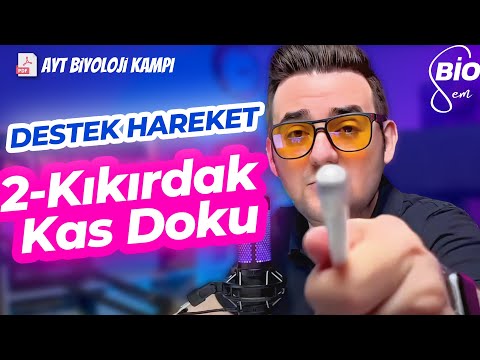 Destek Hareket-2 Kıkırdak ve Kas Doku Konu Anlatımı 11. Sınıf YKS 2023 YKS 2024