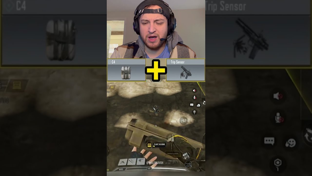 C4 TRIPMINE TRICK IN CODM Codmobile Callofdutymobile Codm